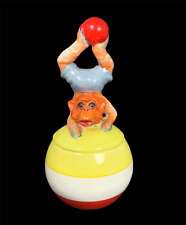 Shafford Japan Circus Monkey Balancing on Ball Salt & Pepper Shakers Vintage 5