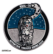 Authentic NROL-70-DELTA IV-H ULA USSF DOD NRO Classified SATELLITE Mission PATCH picture