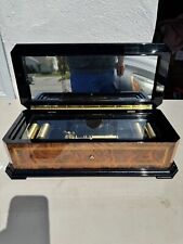Reuge Interchangeable 5 Cylinder Music Box 50 Notes 17”x8”x 5” picture