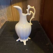 Vintage White Porcelain Small Pitcher/vase picture