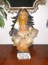 vintage native american bust picture