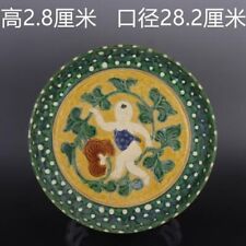 Ceramic Porcelain Enamel Decoration Colored Painting Plate Collection Decoration picture