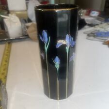 Vintage Otagiri ‘Blue Iris’ Vase, Made in Japan picture