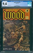 World of Wood #4 CGC 9.4 White Pages Wally Wood Fantasy Horror Eclipse 1986 Rare picture