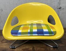 Cosco Child Booster Chair Seat Vintage Mid-Century Modern Kids MCM Atomic Yellow picture