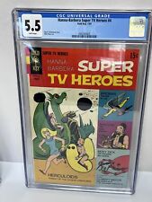 Hanna Barbera Super TV Heroes #4 CGC 5.5 (1969) picture