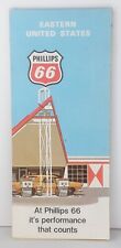 Map 1971 Phillips 66 Eastern United States Rand McNally Co Advertisement picture