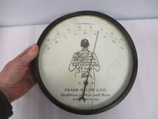 ANTIQUE PORTLAND MAINE ADVERTISING THERMOMETER FRANK M LOW MENS CLOTHING STORE picture