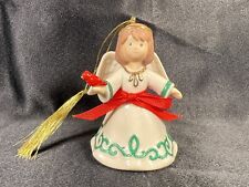 Vintage Lenox The Angels Gift Ornament Red Cardinal And Angel picture