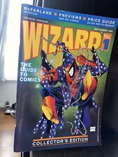 Wizard Magazine  Issue 1 w/ Poster Spider-Man Todd McFarlane 1st Issue RARE picture
