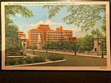 Vintage Postcard 1941 Delaware Hospital Washington Str. Wilmington Delaware, DE picture