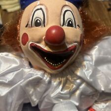 Poltergeist Clown Doll Creepy Clown Plush Toys Soft Stuffed doll halloween Gift picture