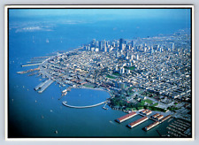 Vintage Postcard San Francisco California Aerial picture