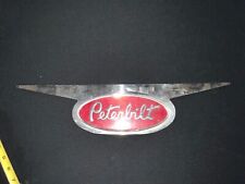 Vintage Peterbilt Semi Truck  Emblem nameplate, badge, original and authentic  picture