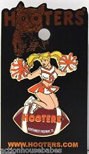 Sexy HOOTERS Girl Cheerleader Football NORTHWEST FREEWAY, TX Label Pin - NEW picture