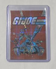 G.I. Joe Limited Edition Artist Signed “Yo Joe” Refractor Trading Card 1/1 picture
