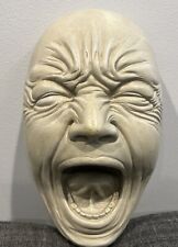 Design Toscano Screaming Simon Wall Sculpture - Face Plaque Head Hanging picture