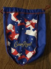 75 Rare Limited Crown Royal Red White & Blue Camouflage Bags picture