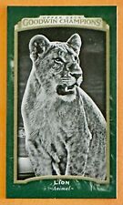 2017 Goodwin Champions “Lady Luck” B/W Mini SP (Lion - Animal - #114) /25 picture