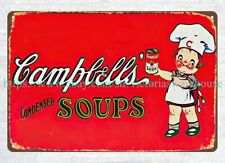poster wall art restaurant  Campbell'S Condensed Soup metal tin sign picture