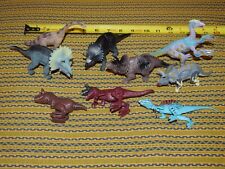 Lot of Toy Dinosaurs Triceratops Bront Rex Vintage Modern - Chap Mei Jurassic picture
