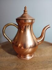 Vintage ODI Copper Coffee Pot Made In Portugal In Lovely Condition picture