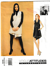 Vogue Attitudes 1649 c1994 MARIOT CHANET Misses Top & Skirt; Sz 14-16-18. FF picture