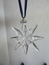 2009 Swarovski Annual Star Ornament, Original Box And  Certificate EUC picture
