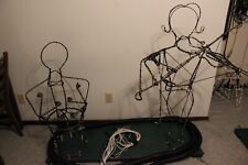 Programmable (LOR ETC) Animated Musicians, Seated Drummer and standing Violinist picture