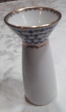Lomonosov Factory Cobalt Net Vase. New. Gorgeous piece for any occasion.24k gold picture