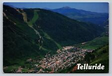 4x6 Telluride Colorado from Tomboy Mine Road Mountain Background Postcard 1758 picture