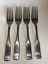4-Reed & Barton Select Stainless TUCKAHOE Salad Forks picture