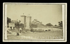 Rare 1860s CDV City Gates of St. Augustine by Florida Photographer Geo. Pierron picture