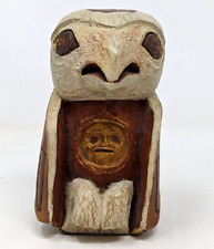 VTG Smithsonian Institution Alva Museum Replica Eagle Fetish Totem Figurine KB23 picture