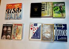 Lot of 8 Playing Card Poker Decks: Duck Dynasty, Budweiser, Whiskey Ads - 2 NOS picture