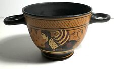 Tea Cup Handmade Hand painted Greece Geometrical Period Style The Sphinx 800 BC picture
