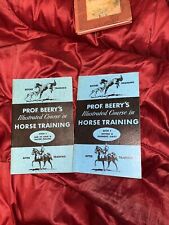 Vintage horse training booklets prof  . Berry’s Fd4 two booklets picture