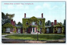 c1910's Ashland Home Of Henry Clay Exterior Lexington Kentucky Unposted Postcard picture