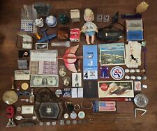 Vintage To Now Junk Drawer Lot Lighters, Stamps, Collectibles, Currency, & More picture