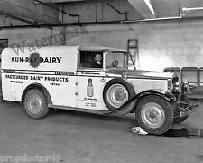 Photograph East Hampton Sun Ray Vintage Dairy Delivery Truck Year 1929   8x10 picture