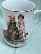 Norman Rockwell “The Cobbler” Vintage Collector Mug picture