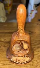 Treasurecraft Pottery Tic Bell Hawaii Brown With Seashells 6