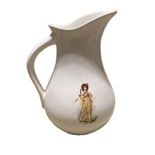 Vintage Irvin Pitcher With Blue Boy And Pink 1975 picture