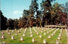Vicksburg MS Mississippi National Cemetery Military Park 1969 Vintage Postcard picture