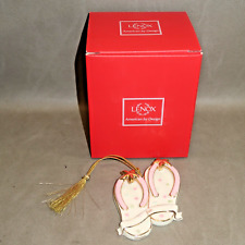 Lenox My Summertime Flip Flop Jan Ornament with Box picture