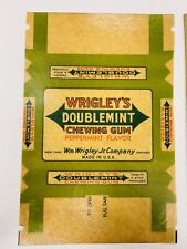 Antique Wrigley's Chewing Gum Box Wrapper Wax Paper  picture