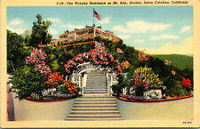 Vtg 1940s Wrigley Residence Mt Ada Avalon Santa Catalina California CA Postcard picture
