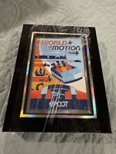 Disney WDI MOG Epcot Center Jumbo Poster Pin World Of Motion LE 250 picture