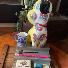 Vintage 3 Lot Cedar Point - PLUSH, Full Deck Magnum XL 200 Cards, Mug, Pencil + picture