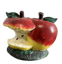 Vintage Cast Iron Apples Door Stop, Table Top, Wall Display 6”x6” Unbranded picture